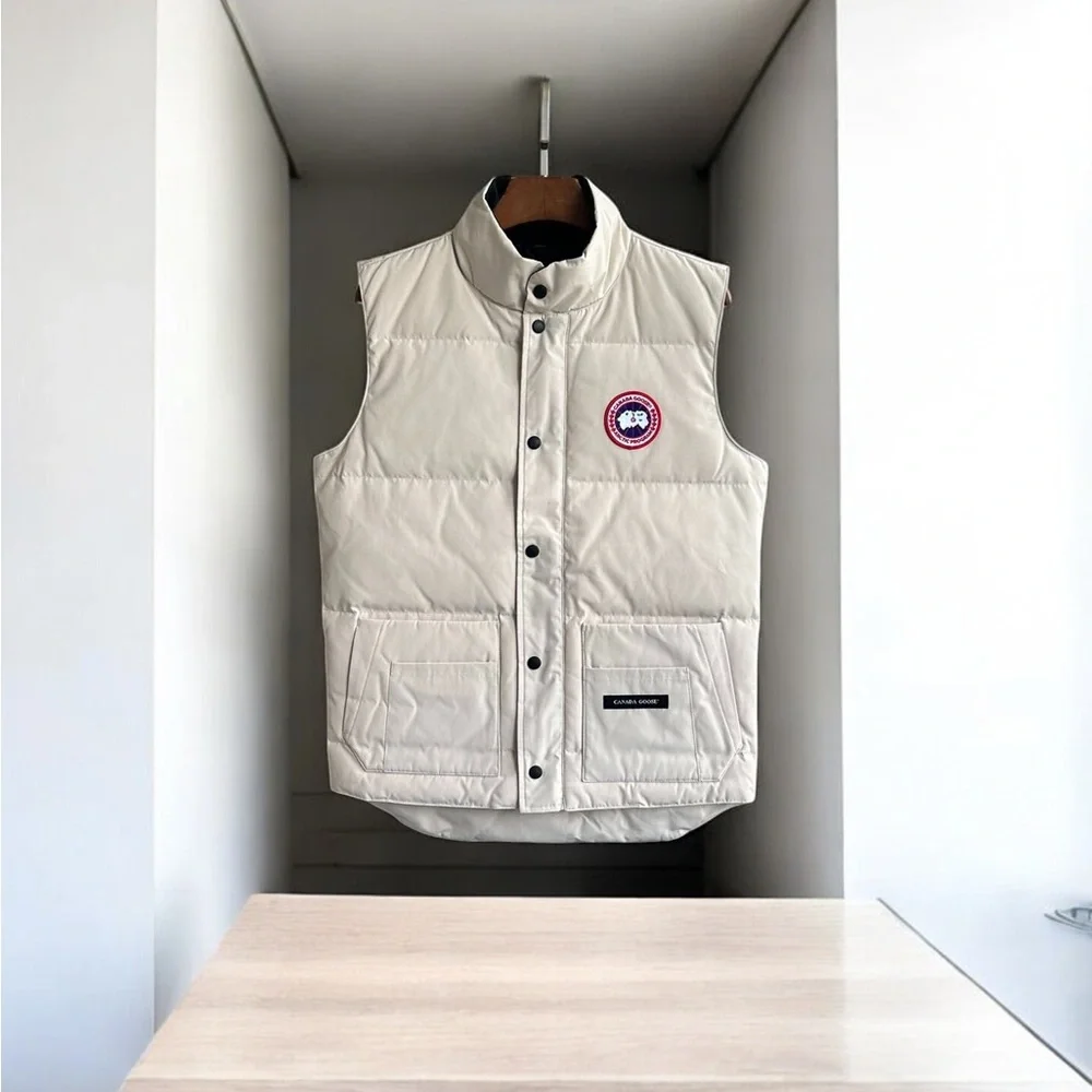 Canada Goose Cream Puffer Vest